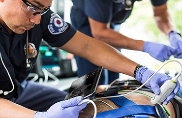 Portable ultrasound for EMS